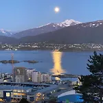 Great Place With A Stunning View Of The Mountains And The Fjord