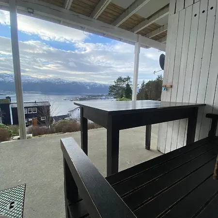 Great Place With A Stunning View Of The Mountains And The Fjord *