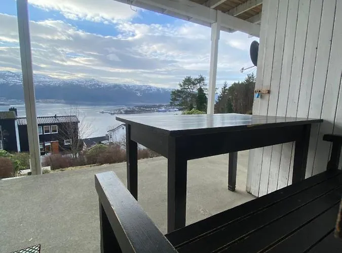 Great Place With A Stunning View Of The Mountains And The Fjord *