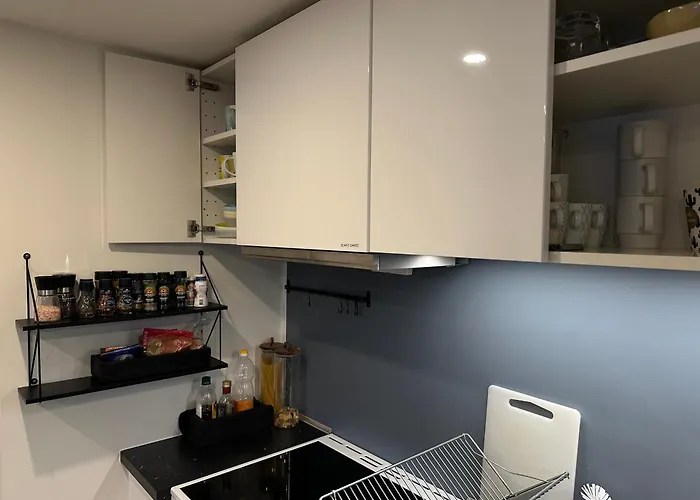 Great Place With A Stunning View Of The Mountains And The Fjord Apartamento